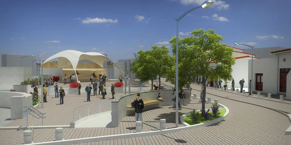 Tseri district main square