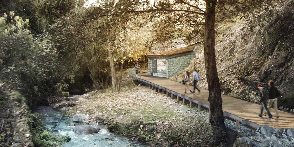 Kalopanayiotis hot springs