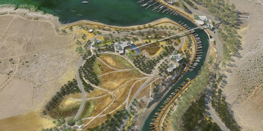 Fishing shelter at Liopetri river